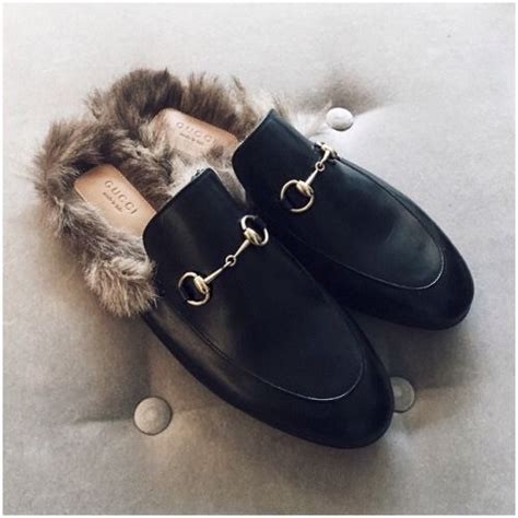 gucci sliper loafers|gucci loafers fluffy.